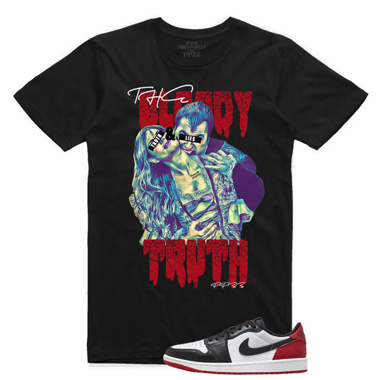 Bloody Truth Tee(Blk/Grey/Red)
