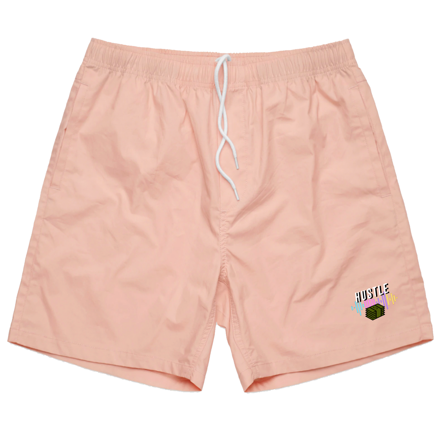 Hustle Foundation Shorts (Pink) /D1