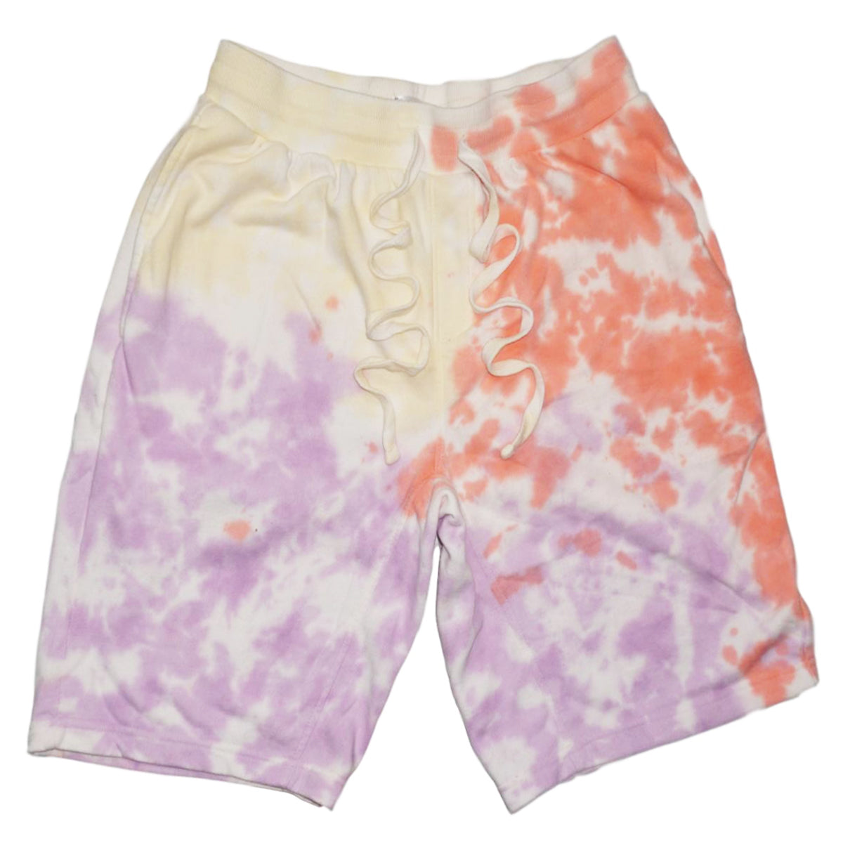 Tie-Dye Shorts (Pink/Yllw/Prp) /D14